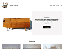 Tablet Screenshot of dejavudecors.com